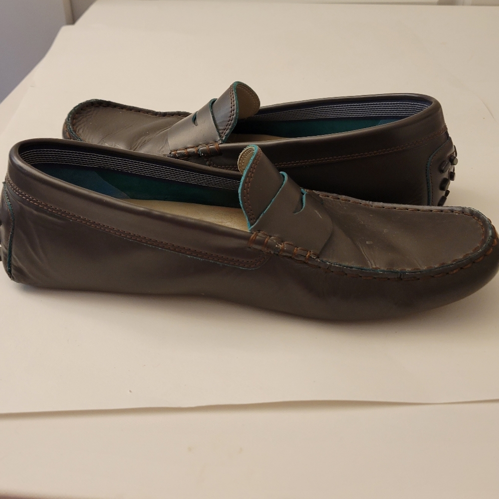 Izod Men's size 12 leather pre-owed - Picture 9 of 16